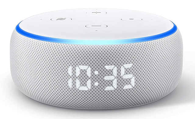 Echo Dot (3rd Gen) - Smart speaker with clock and Alexa - Best Amazon Tech Products